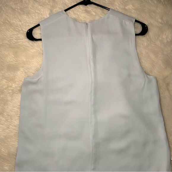 Sz Small Aritzia Babaton Light Blue Tank Blouse Top - Picture 7 of 10